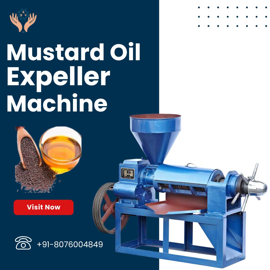 Trusted Mustard Oil Expeller Dealers Offering High-Efficiency Cold Press Machines